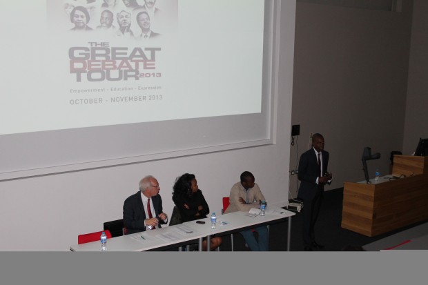 The Great Debate Tour at the University of Lincoln. Photo: Femi Awoyemi
