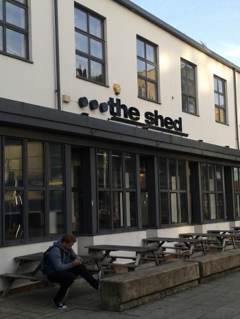 Cafe Scientifique will be taking place at the Shed (pictured above). Photo: Paul Battison