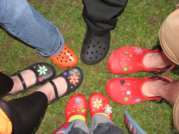Crocs - a hit or miss in the fashion world. Photo from wikipedia.
