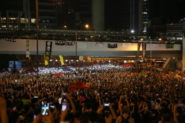 Hong Kong central protests