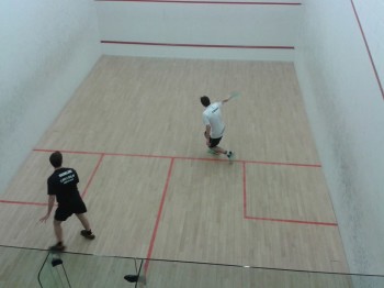 It was an unhappy day for Lincoln Men's Squash team