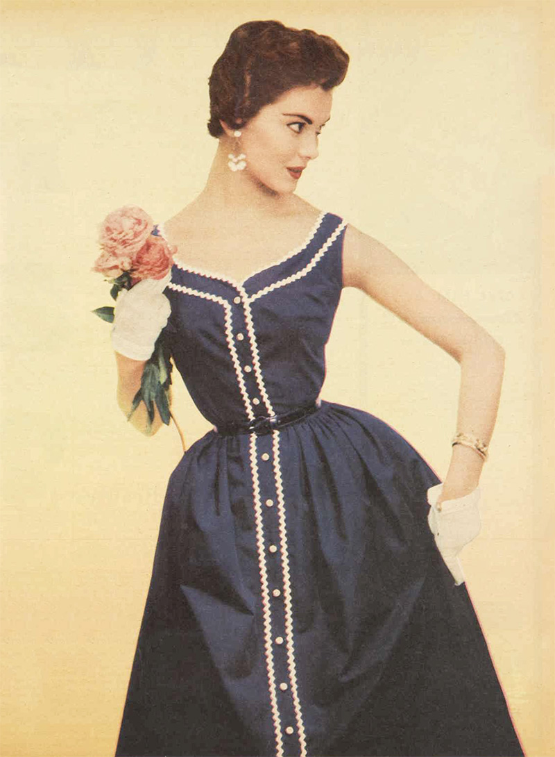 1950 clothing fashion