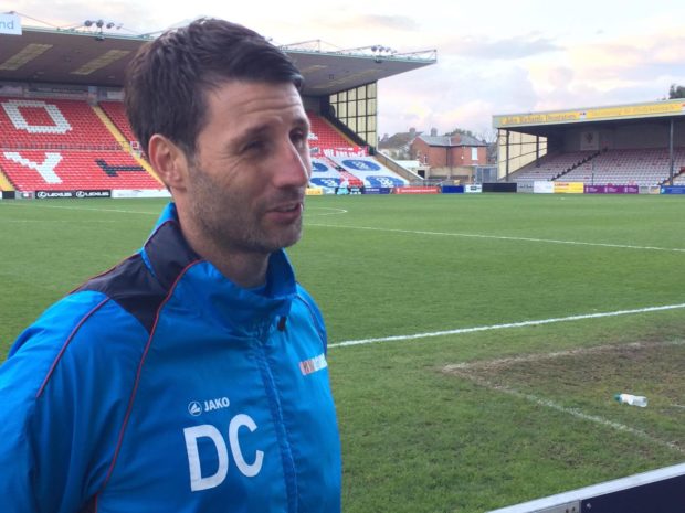 Danny Cowley has led Lincoln City to 2nd in the National League. Photo: Ryan Petterson