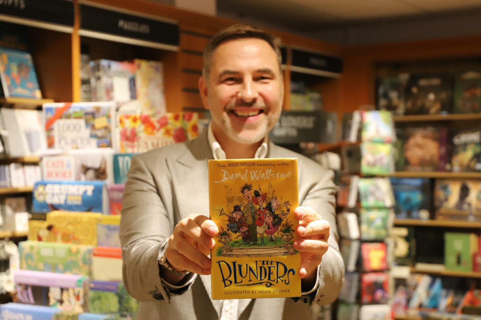 David Walliams ‘The Blunders’ Takes Waterstones by Storm The Linc